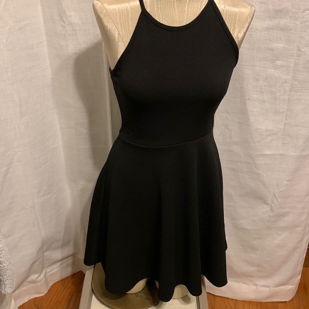 Olivia Rae XS black Formfitting bust with flowy bottom
